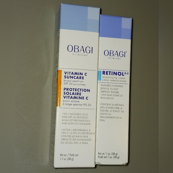 *SEALED* Obagi Retinol 0.5 & Vitamin C Spf30 Sunscreen Bundle - Picture 16 of 16
